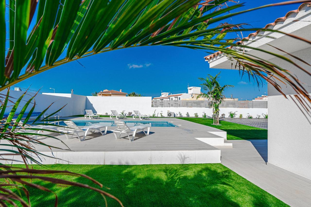 303 Villa Casa Jardin Con Piscina Y Gran Jardin Costa Adeje  Ngoại thất bức ảnh